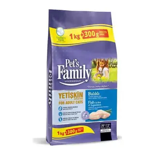 Yet. Kedi Mama Balıklı 1000+300gr 1 Adet