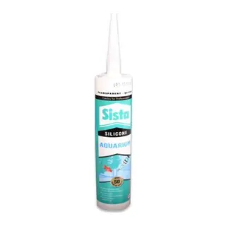 280ml Akvaryum Silikon Şeffaf 1 Adet