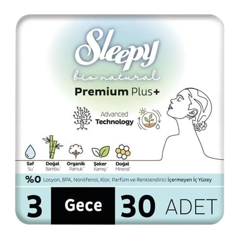 BİO NATURAL GECE (30) 1 Adet
