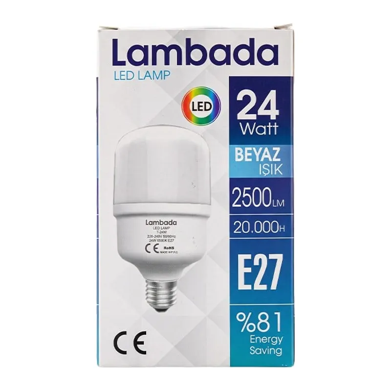 24W Torch Beyaz Led Ampul 1 Adet