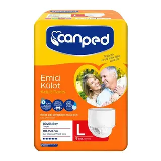 Emici Külot Büyük(L) 8 li