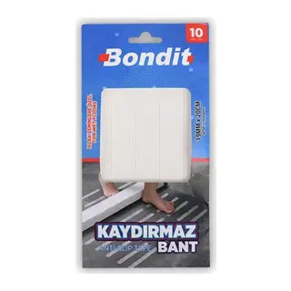 10pcs 19mmx20cm Islak Zemin Bandı 1 Adet