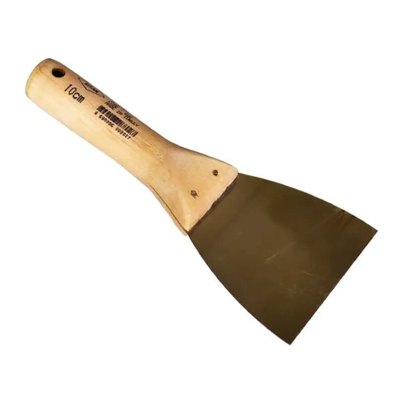 802 10cm Ağaç Saplı Spatula 1 Adet