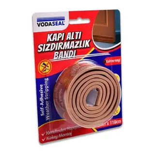 40X110cm Kahve Kapı Altı Bandı