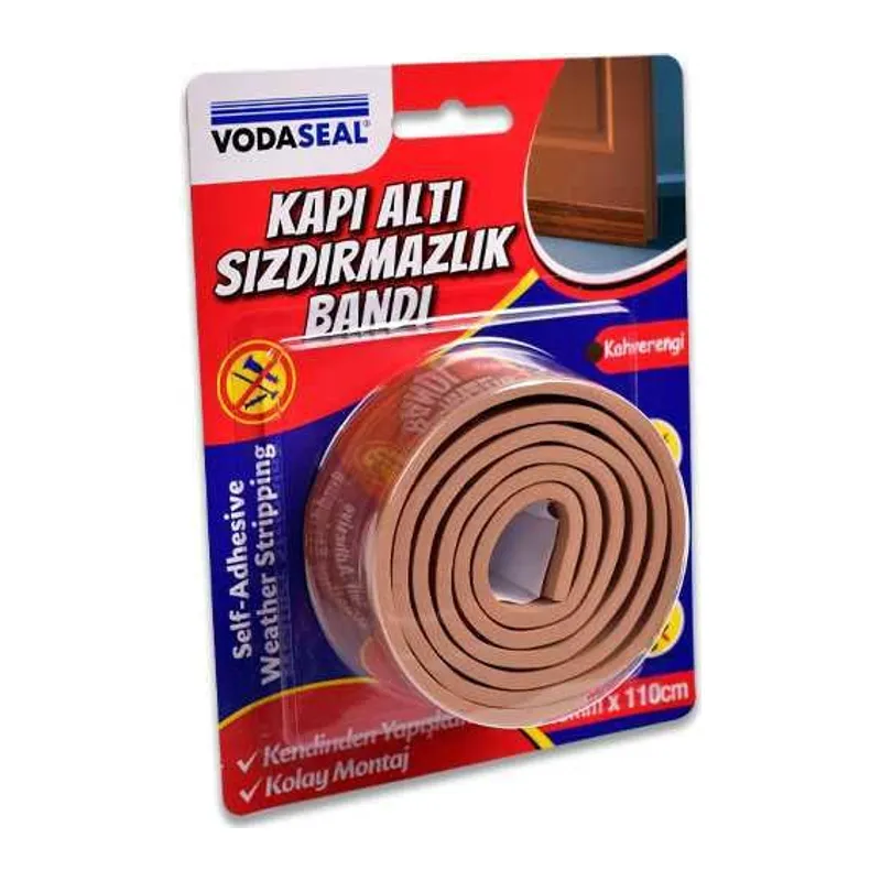 40X110cm Kahve Kapı Altı Bandı