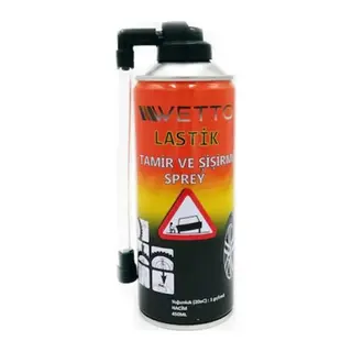 400ml Lastik Tamir Ve Şişirme 1 Adet