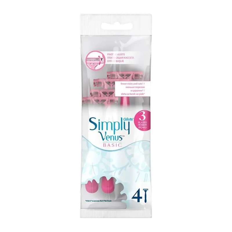 Simple Venüs 3 Basic 4Lü Poşet