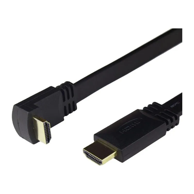 SENSEI S-90UP-HDTV 4K 2.0V 3D 1.5 METRE 90 DERECE AÇILI L TİPİ ALTIN UÇLU HDMI KABLO