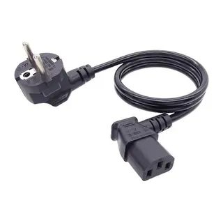 SENSEI EU POWER CORD L TİPİ (SOL) 3X0.75MM 220V 90 DERECE 1.5 METRE POWER KABLO