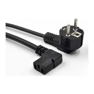 SENSEI EU POWER CORD L TİPİ (SAG) 3X0.75MM 220V 90 DERECE 1.5 METRE POWER KABLO