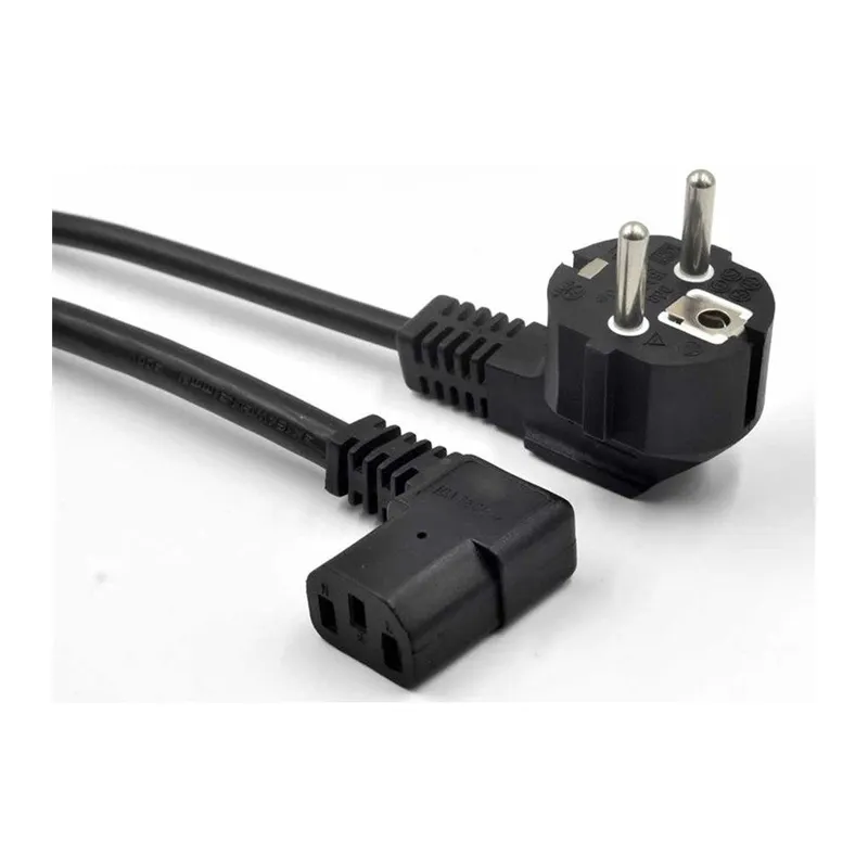 SENSEI EU POWER CORD L TİPİ (SAG) 3X0.75MM 220V 90 DERECE 1.5 METRE POWER KABLO