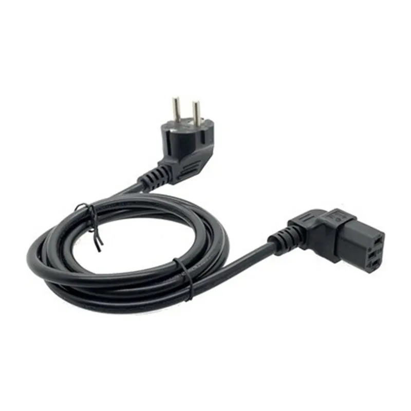 SENSEI EU POWER CORD L TİPİ (ALT) 3X0.75MM 220V 90 DERECE 1.5 METRE POWER KABLO