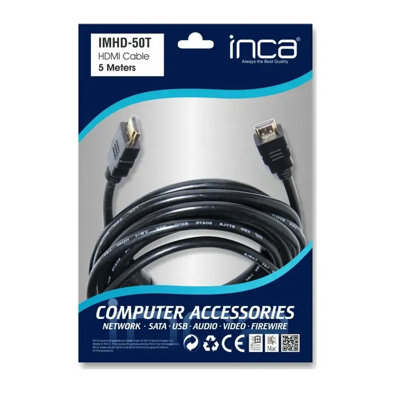 IMHD-50T 5MT 1.4V 3D ALTIN UÇLU HDMI KABLO