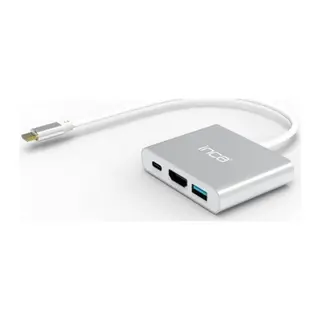 INCA ITPC-04T TYPE-C HUB HDMI 4K@30hz USB3.0+PD100W