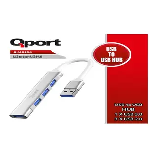 Q-UC204 USB TO 4 PORT USB ÇOKLAYICI
