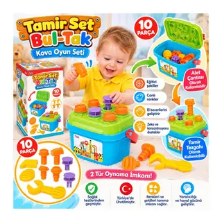 Tamir Set Bul-Tak Kova Oyun Seti