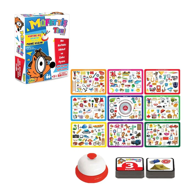 Tilki Oyunu Eğitici Kutu Oyunu