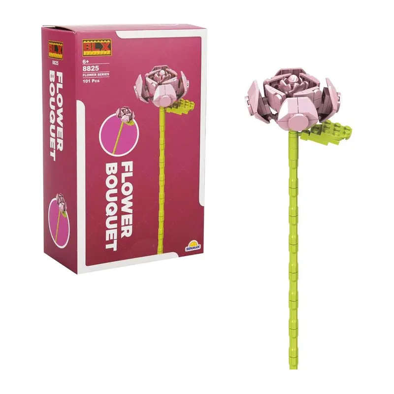 S01004694 FLOWER SET TEKLİ GÜL 101PRÇ -SUN