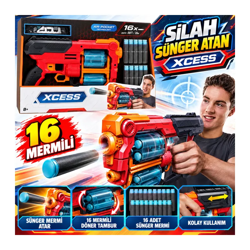 S. SÜNGER ATAN XCESS 16 MERMİLİ