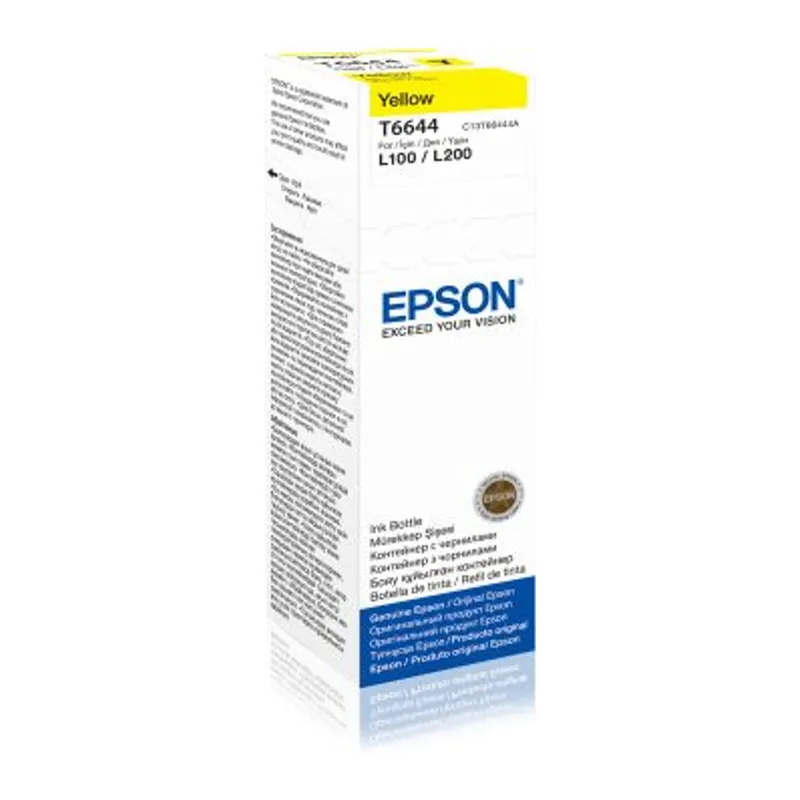 EPSON C13T66444A T6644 YELLOW MÜREKKEP (L110-L200-L550-L355)