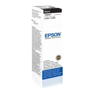 EPSON C13T66414A T6641 BLACK MÜREKKEP (L110-L200-210-L550-L355)