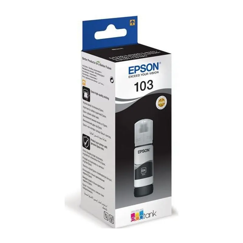EPSON C13T00S14A 103 ECOTANK BLACK INK BOTTLE