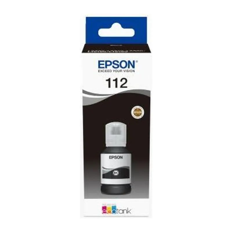 EPSON C13T06C14A 112 BLACK MÜREKKEP KARTUŞ 7.500 SAYFA 127ML L15160 L15150