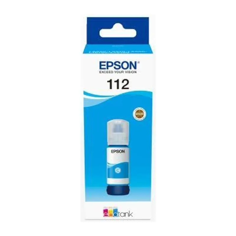 EPSON C13T06C24A 112 CYAN MÜREKKEP KARTUŞ 6.000 SAYFA 70ML L15160 L15150