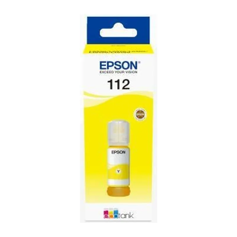 EPSON C13T06C44A 112 YELLOW MÜREKKEP KARTUŞ 6.000 SAYFA 70ML L15160 L15150