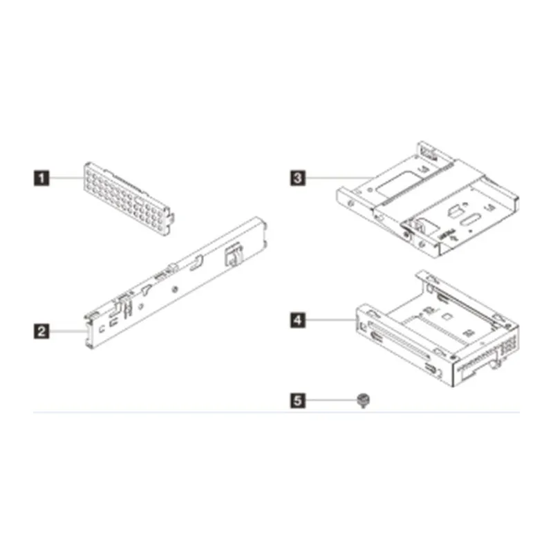 LENOVO ST45 V3 1x3.5 HDD + ODD Cage Kit 4XF7A96626