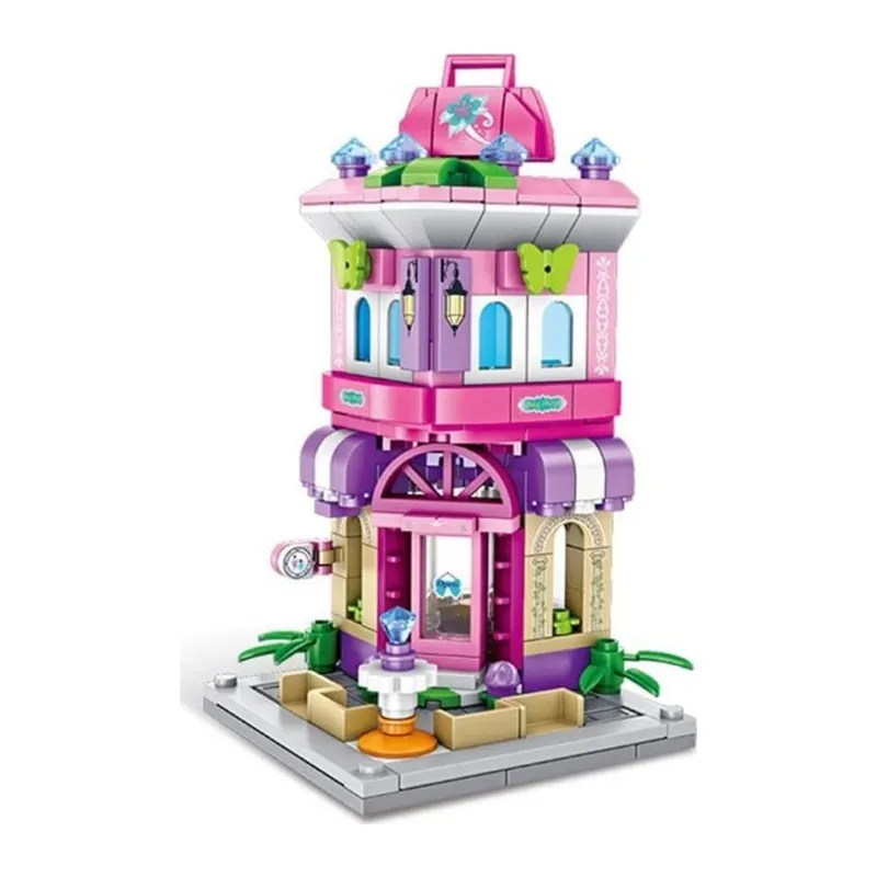 P657038 ÇANTA DÜKKANI 266 PARÇA BLOCK OYUNCAK
