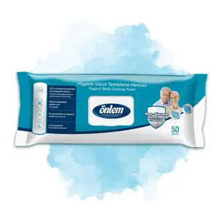 Vücut Temizleme Havlusu - 50'li