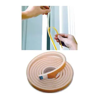 9 Metre Pencere Izolasyon Bandı Yapışkanlı Cam Yalıtım Süngeri Rüzgar Soğuk Kesici Pimapen Fitili