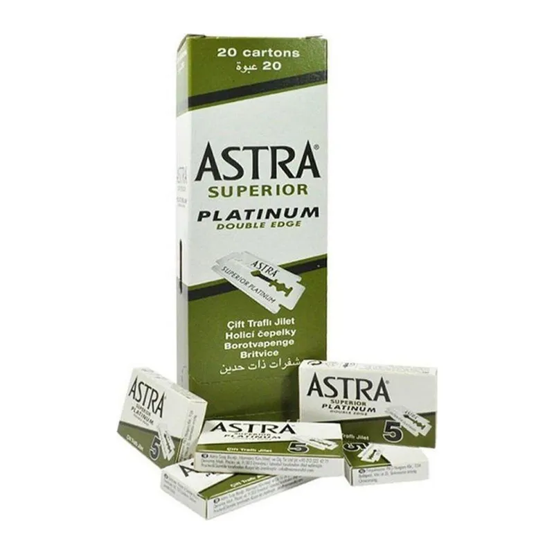 Astra Tıraş Bıçağı Yeşil Jilet 20'li Paket
