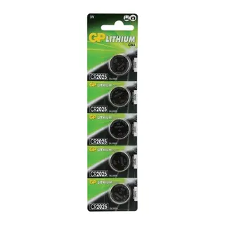 Gp Cr2025 3 V Lityum 5'li Para Pil