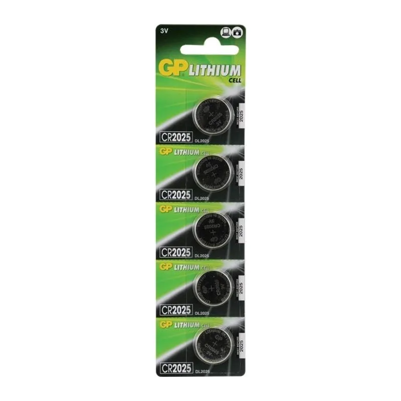 Gp Cr2025 3 V Lityum 5'li Para Pil