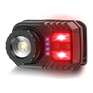 Peakstar Ps-571 Sensör Xpg Cob Led Usb Şarj Edilebilir Lityum Pilli Zoomlu Kafa Lambası