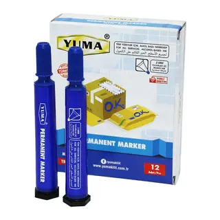 Yuma Ym-790m Mavi Koli Kalemi 12 Adet