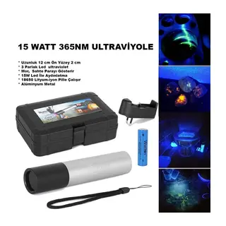 15 Watt 365nm Ultraviyole Para Işığı Wt-305
