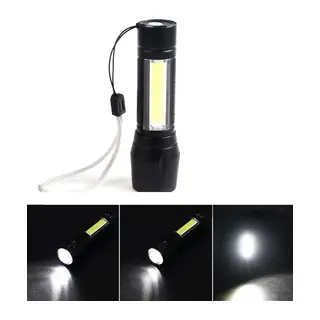 Mini Çok Güçlü Şarjli El Feneri Xpe-cob Led Wt-030