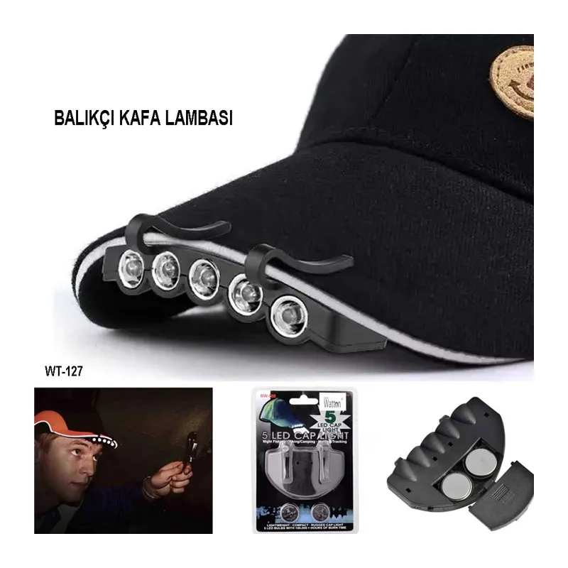 Şapkaya Takılan Lamba Wt-127