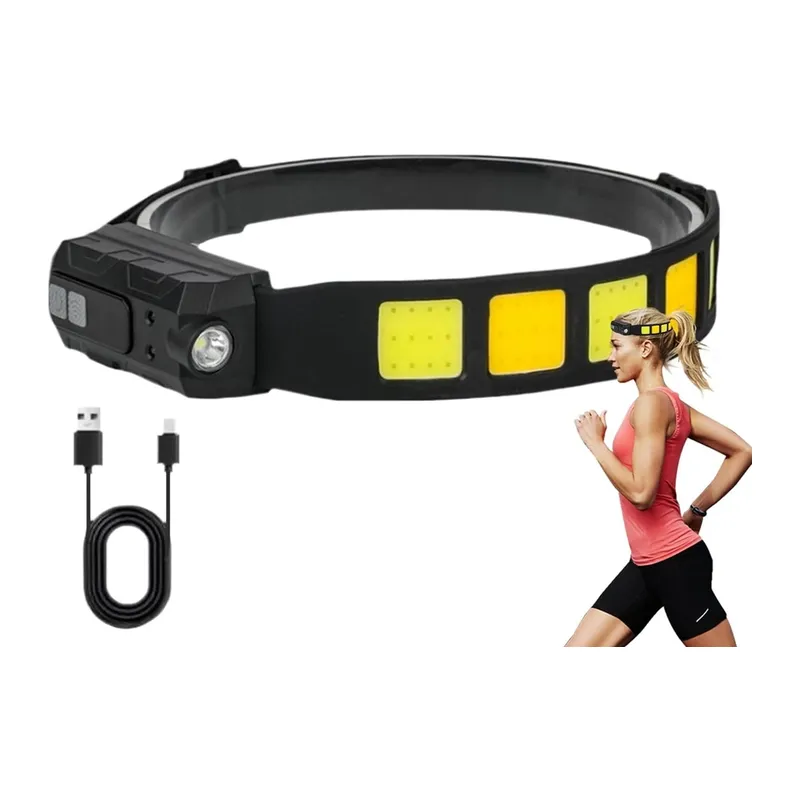 Sensörlü Cob Xpg Led Kafa Lambası Wt-066