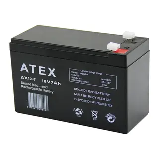 Akü Kalın Kuru Akü 12v-7ah Amper