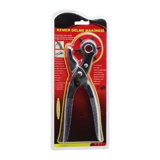 6 Diş Metal Kemer Delme Makinesi Pense