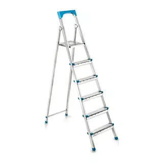 Merdiven 5+1 Basamaklı Metal Merdiven 125cm 120kg