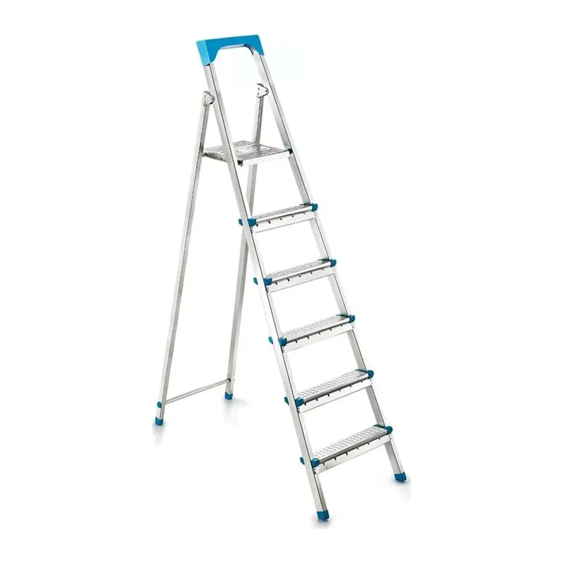 Merdiven 5+1 Basamaklı Metal Merdiven 125cm 120kg