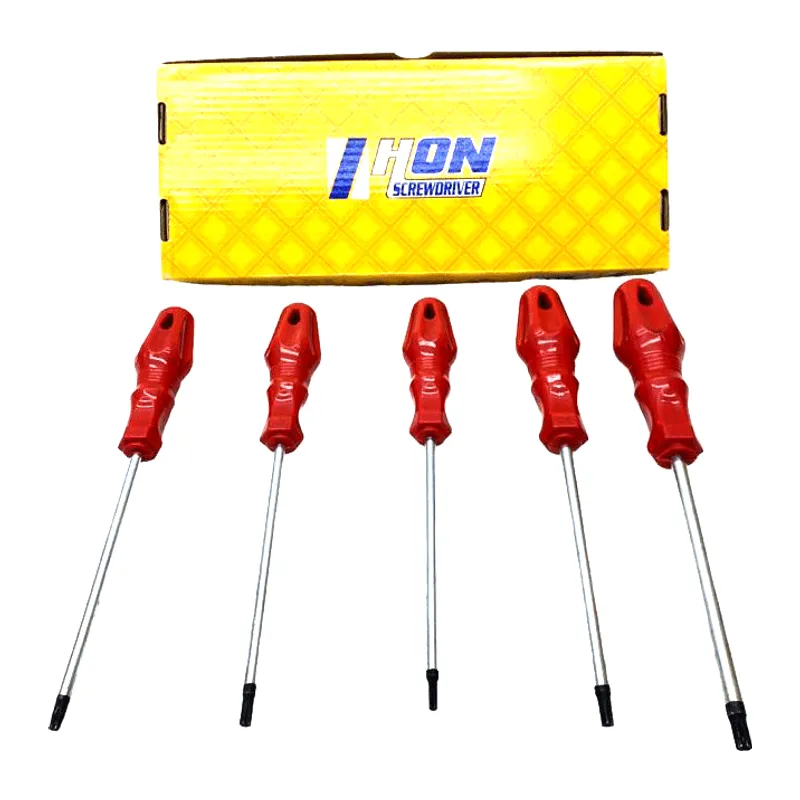 Tornavida 5 Parça Tork Torx Tornavida Seti