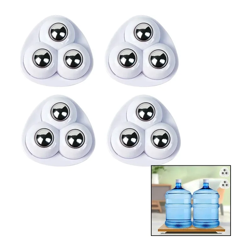 4pcs 3 Bilya Tekerlekli Mobilya Eşya Taşıma Aparatı 360°