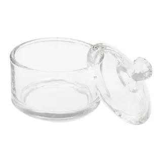 Şekerlik Mini Kapaklı Cam Şekerlik 90ml
