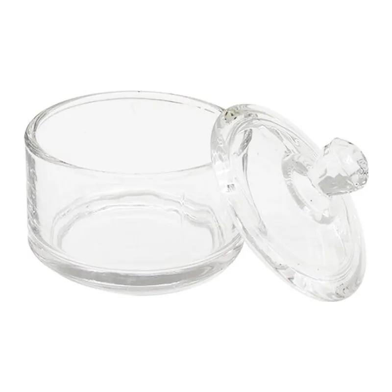 Şekerlik Mini Kapaklı Cam Şekerlik 90ml